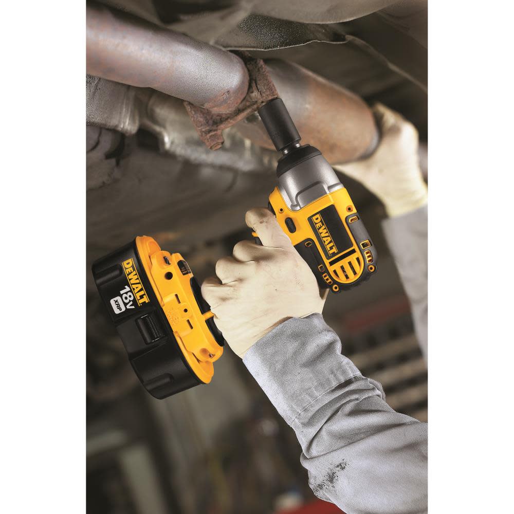 DEWALT 3/8 in. (9.5mm) 18 V Cordless XRP Impact Wrench Kit - Ascmtools