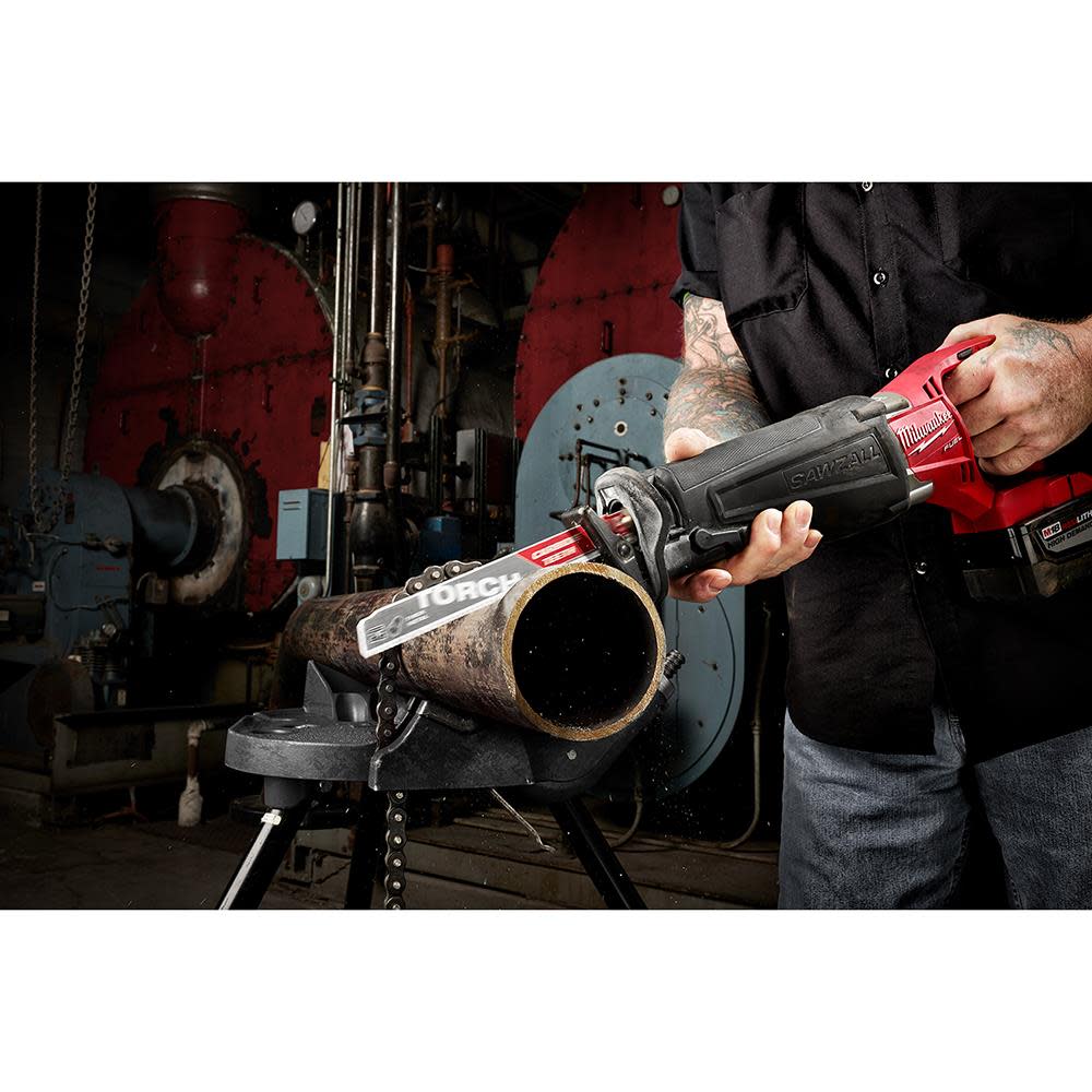 Milwaukee 9 in. 7TPI THE TORCH Carbide Teeth SAWZALL Blade - Ascmtools