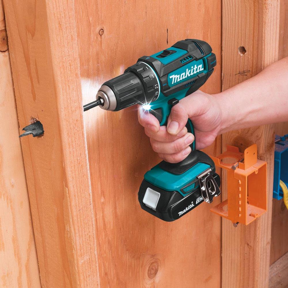 Makita 18V LXT Lithium-Ion Compact Cordless 1/2″ Driver-Drill Kit (1.5Ah) - Ascmtools