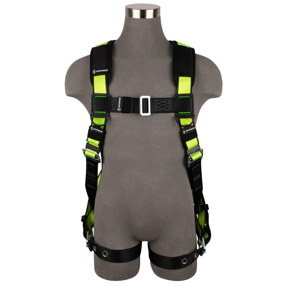 Safewaze L/XL PRO Full Body Harness with 1D MB Chest - Ascmtools