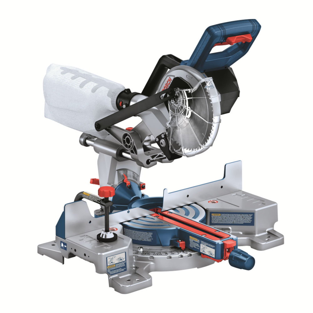 Bosch PROFACTOR 18V Surgeon 7 1/4″ Single Bevel Slide Miter Saw Bare Tool - Ascmtools