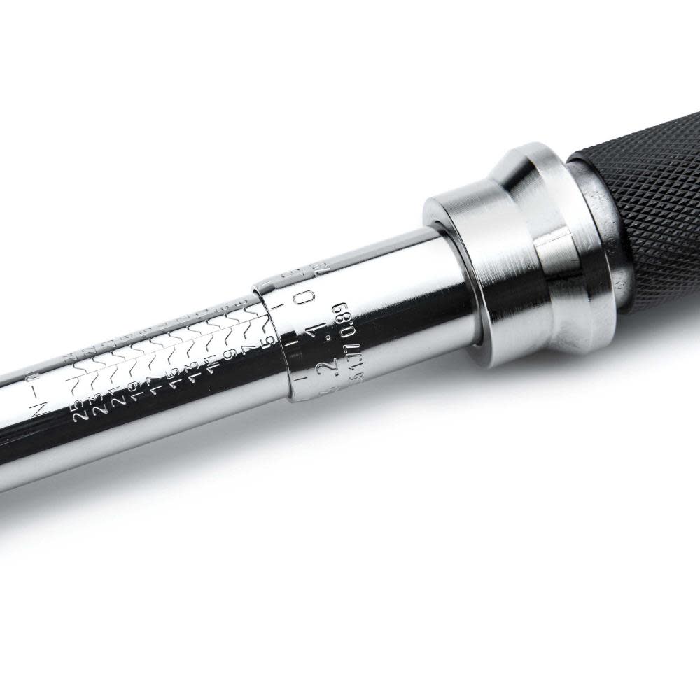 GEARWRENCH Preset Interchangeable Head Torque Wrench 5-25Nm 9mm x 12mm - Ascmtools