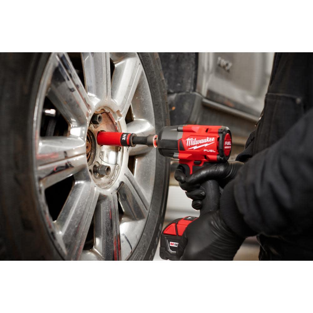 Milwaukee SHOCKWAVE Impact Duty Socket 1/2 Drive 1″ SAE Lug Nut Wheel - Ascmtools