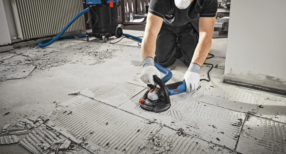 Bosch 5 In. Concrete Surfacing Grinder with Dedicated Dust-Collection Shroud - Ascmtools