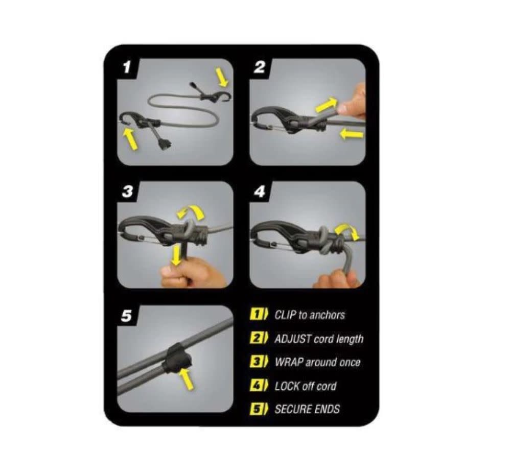Nite Ize KnotBone Bungee #9 Adjustable - Ascmtools