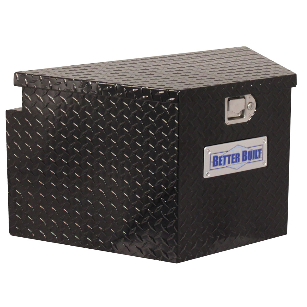 Better Built 18″ Utility Trailer Tongue Truck Box V Shaped Short Black - Ascmtools