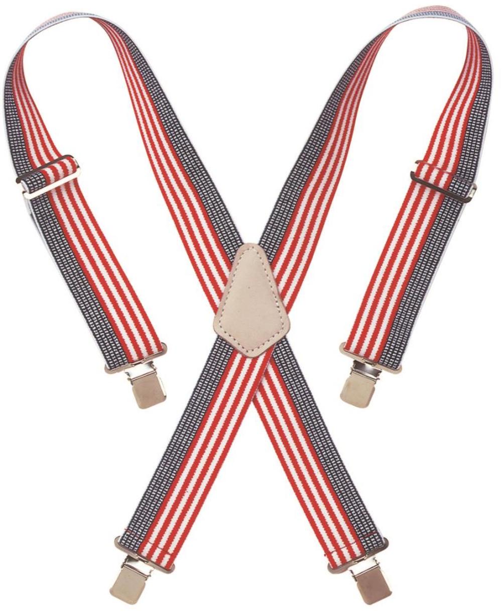 CLC American Flag Work Suspenders - Ascmtools