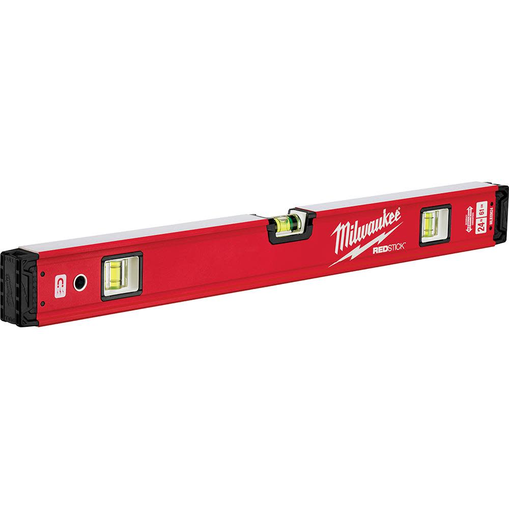Milwaukee 24 in. REDSTICK Magnetic Box Level - Ascmtools