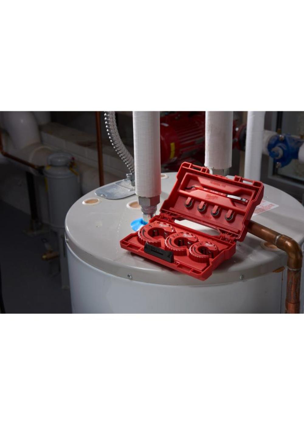 Milwaukee Tubing Cutter 3pc Tool Set & 2 3/8″ Pipe Cutter Bundle - Ascmtools