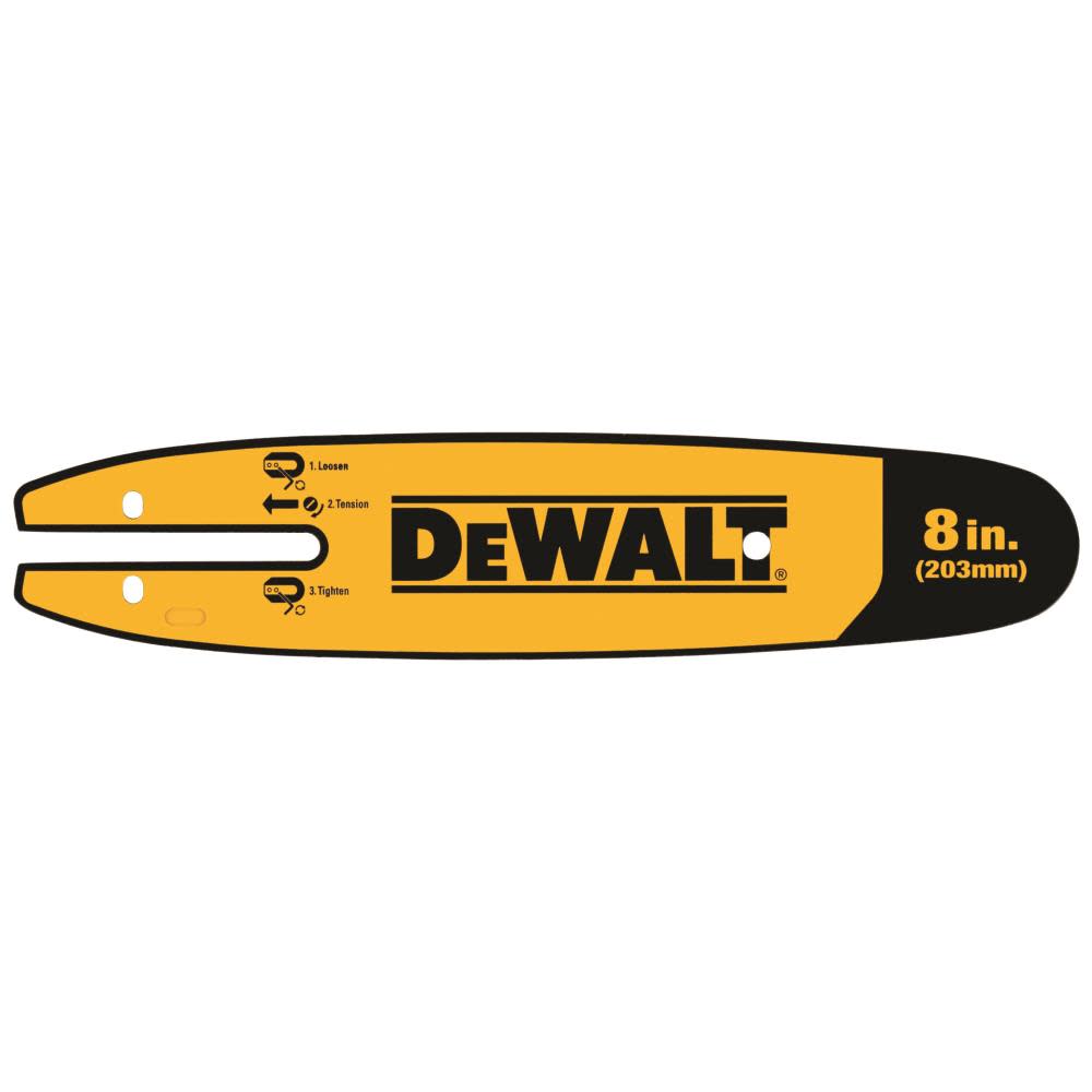 DEWALT 8 in. Pole Saw Replacement Bar - Ascmtools