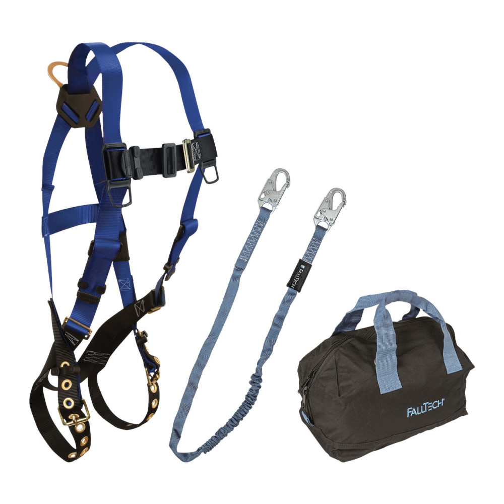 Falltech Harness & Lanyard Kit with Storage Bag 7016 8259 5006MP - Ascmtools