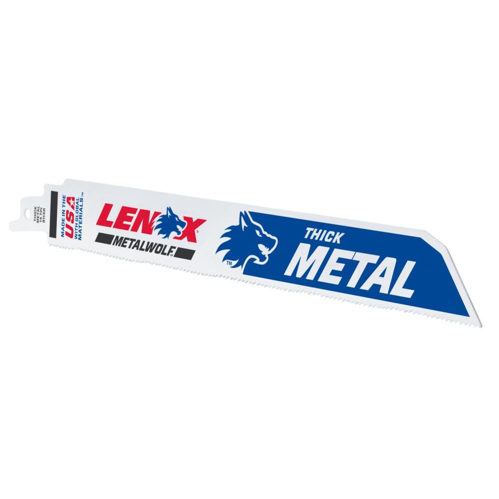 Lenox Reciprocating Saw Blade B9114R 9″ X 1″ X .035″ X 14 TPI 25pk - Ascmtools