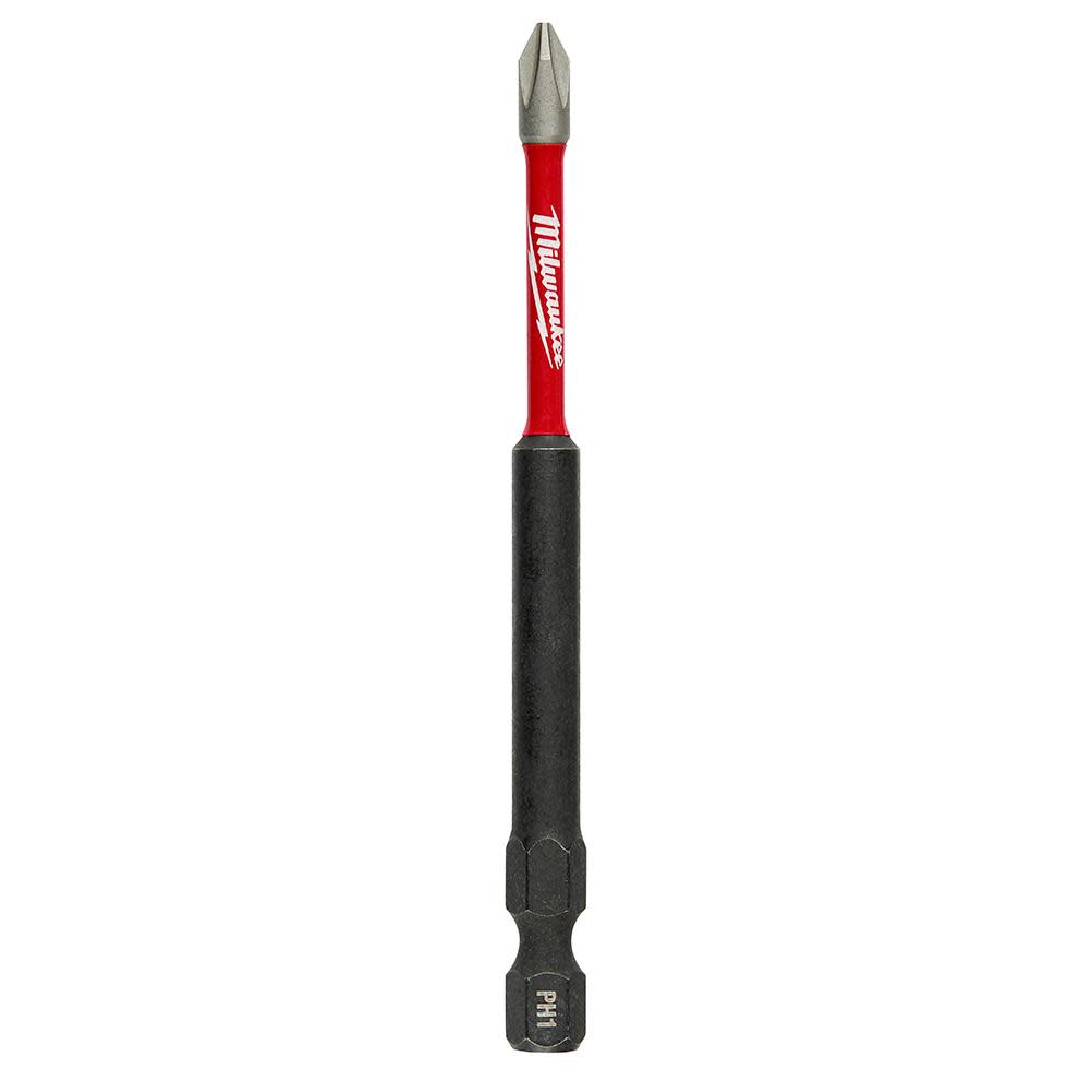 Milwaukee SHOCKWAVE 3.5 in. PH1 Impact Driver Bits 5PK - Ascmtools