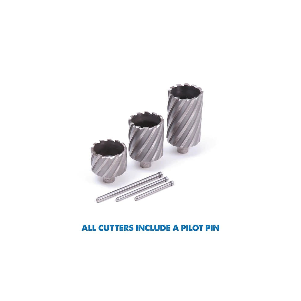Evolution Power Tools 2″ Depth Annular HSS Mag Drill Cutter Set 12pc - Ascmtools