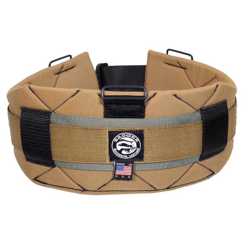 Occidental Leather Badger Tool Belt Sawdust Sage Small - Ascmtools