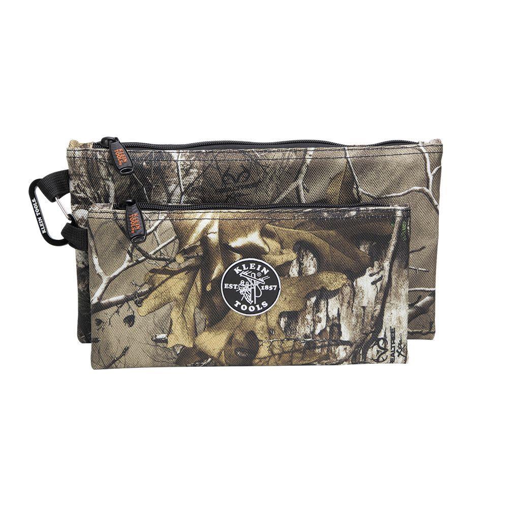 Klein Tools Camo Zipper Bags 2-Pack - Ascmtools