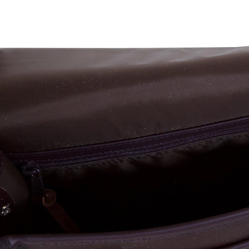 Duluth Pack 4 Liter Capacity Brown Leather Mini Haversack - Ascmtools