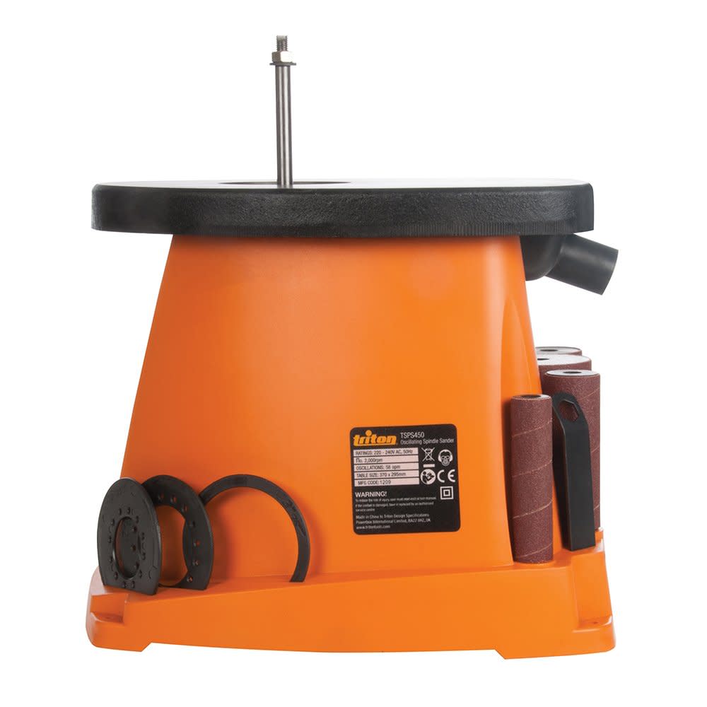 Triton Power Tools TSPS450 Oscillating Spindle Sander 450W / 1/2hp - Ascmtools