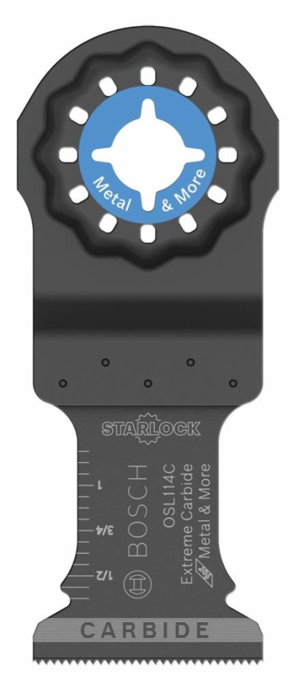 Bosch 1-1/4 In. Starlock Oscillating Multi Tool Carbide Plunge Cut Blade - Ascmtools