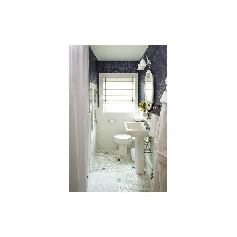 Moen Preston Collection Chrome Glass Vanity Shelf - Ascmtools