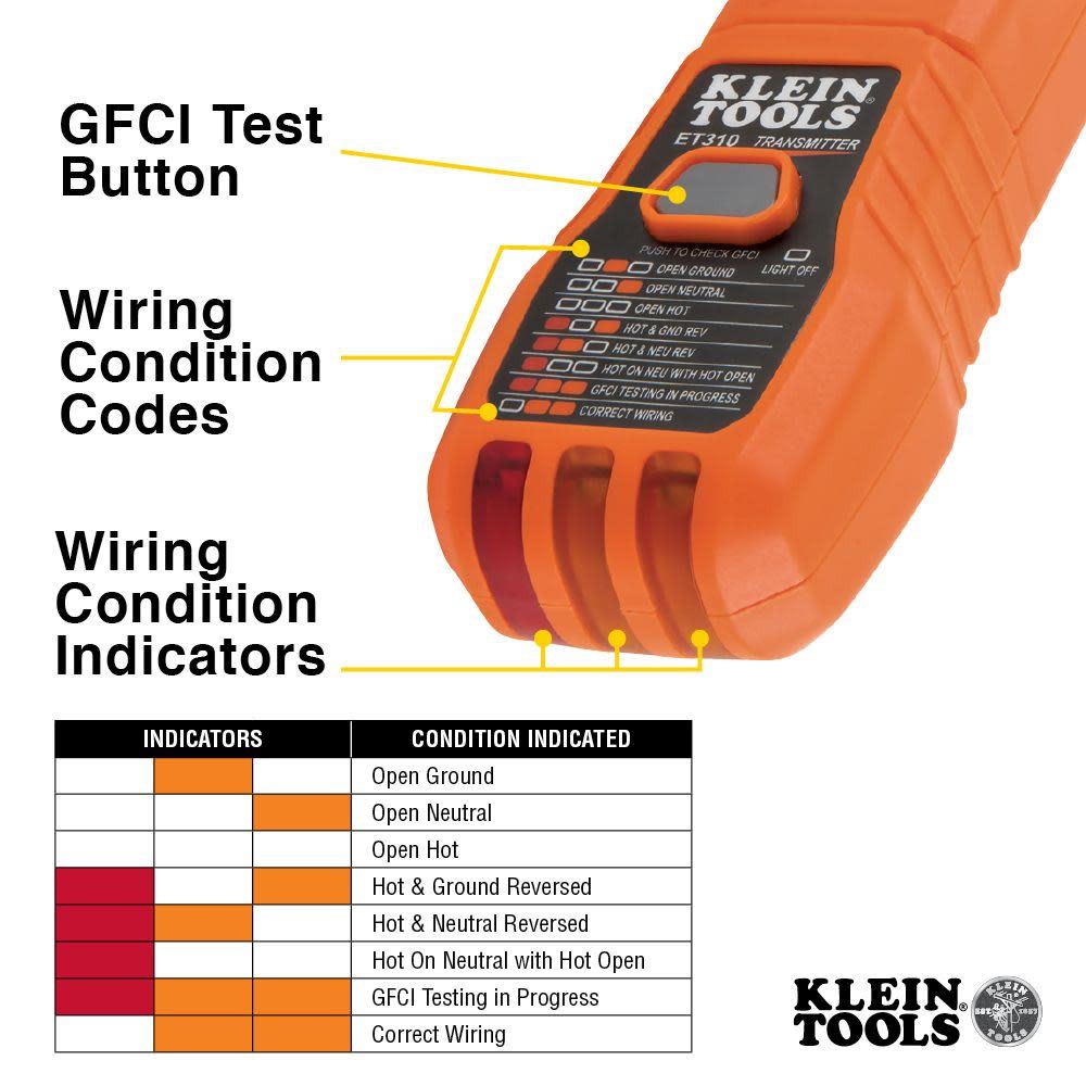 Klein Tools Digital Circuit Breaker Finder - Ascmtools