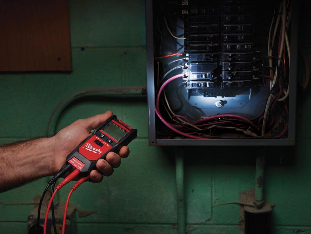 Milwaukee Auto Voltage/Continuity Tester with Resistance Measurement Set - Ascmtools