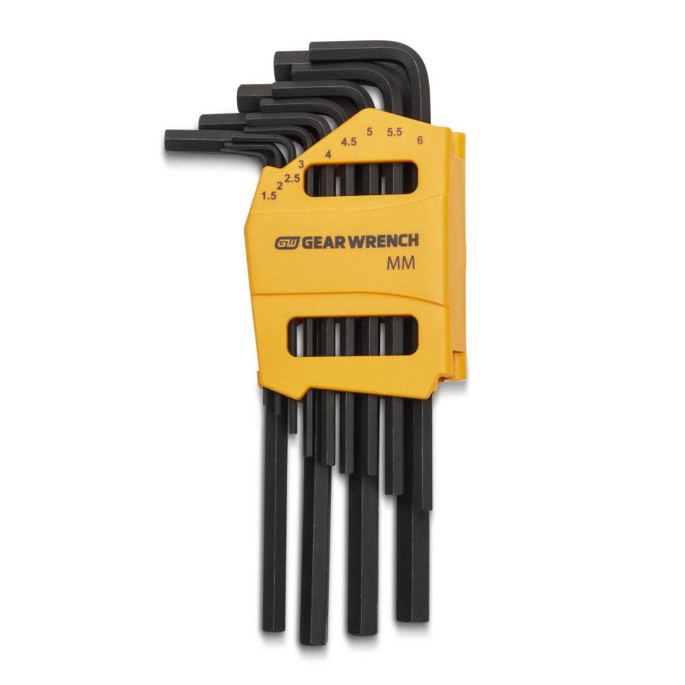 GEARWRENCH Metric Hex Key Set Long Arm 13pc - Ascmtools