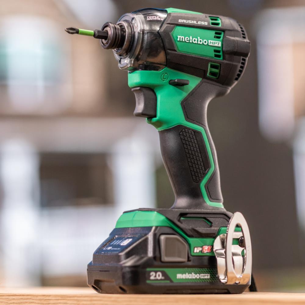 Metabo HPT 18V MultiVolt Impact Driver Triple Hammer Bolt Bare Tool - Ascmtools