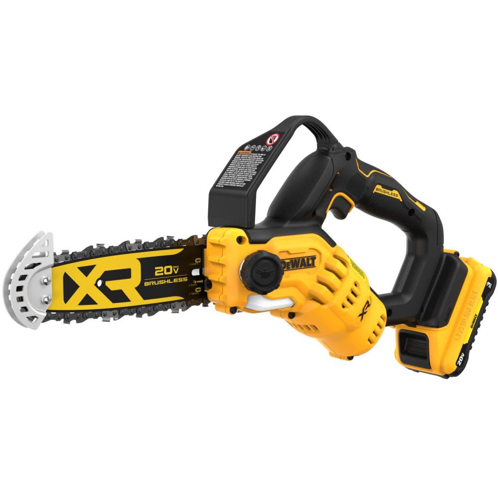 DEWALT 20V MAX 8″ Pruning Chainsaw Brushless Cordless Kit - Ascmtools