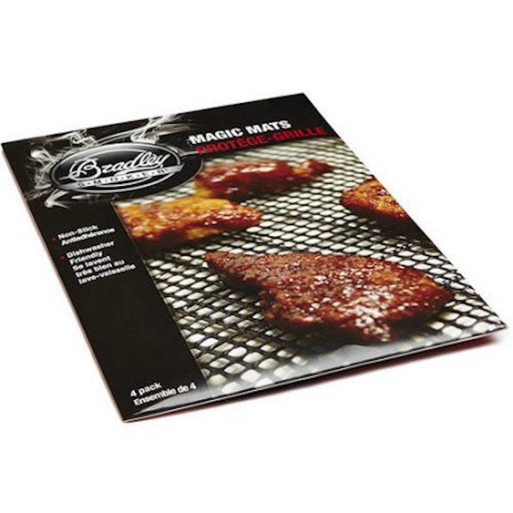 Bradley Smoker Non-Stick Grilling Magic Mat Set of 4 - Ascmtools