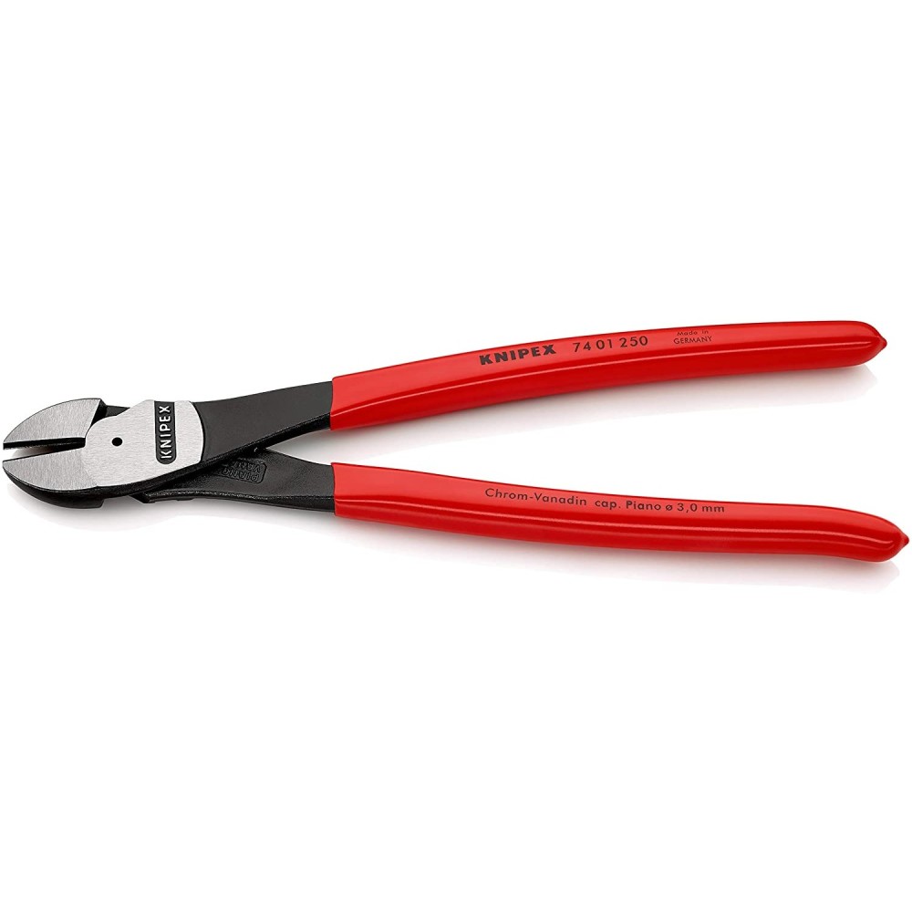 Knipex Diagonal Cutter Plastic Coated Handle 250mm - Ascmtools