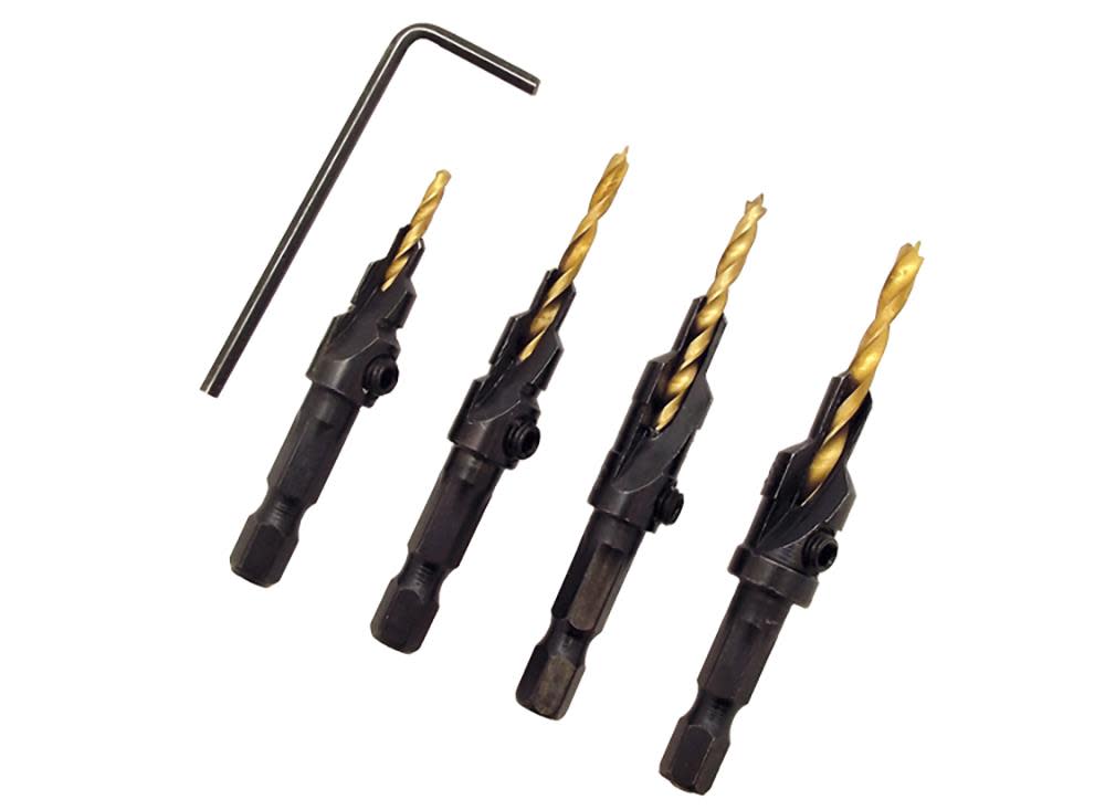 Milescraft 4 pc. CounterBitSet - Ascmtools