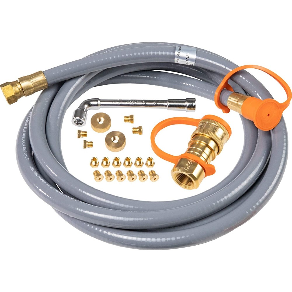 Blackstone Propane to Natural Gas Conversion Kit 3/8″ x 10′ - Ascmtools