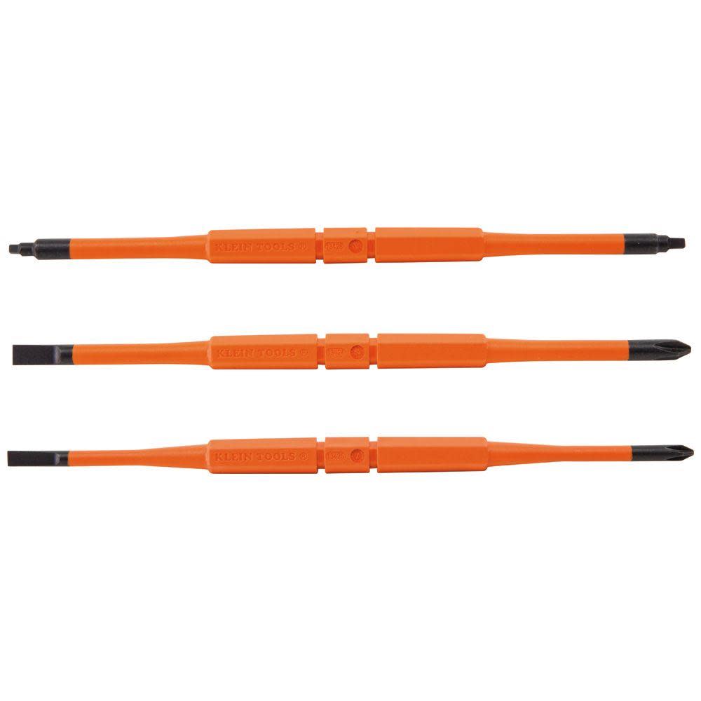Klein Tools Screwdriver Blades Insulated 3-Pk - Ascmtools