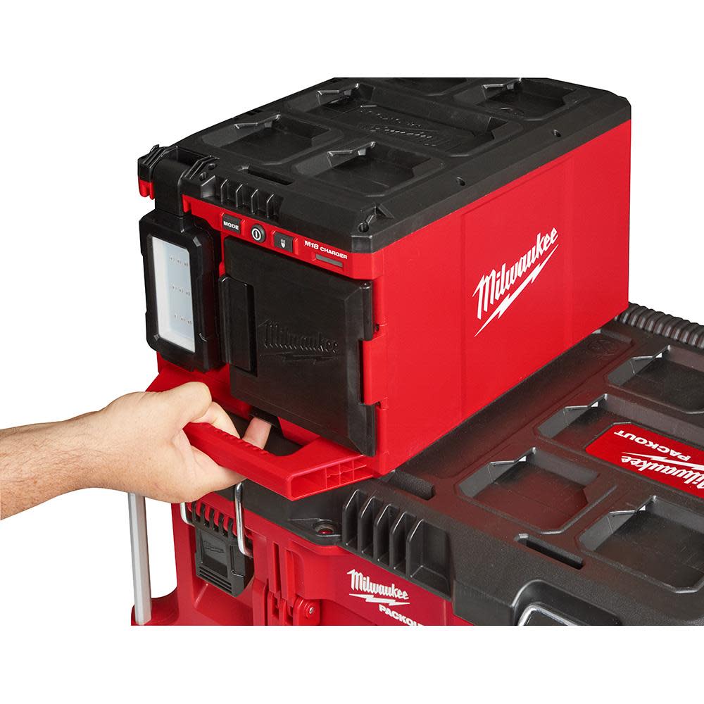 Milwaukee M18 PACKOUT Light/Charger Reconditioned - Ascmtools