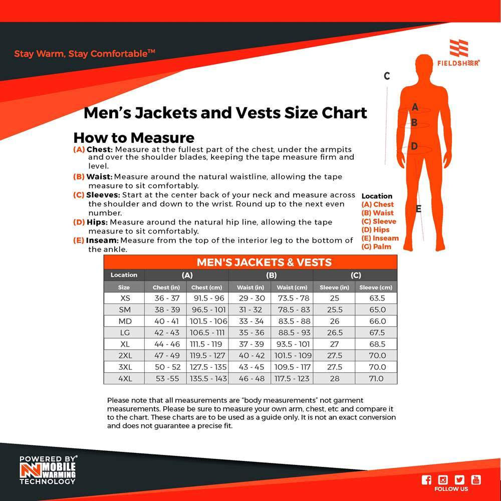 Mobile Warming 12V Dual Power Heated Vest Mens Black Large - Ascmtools