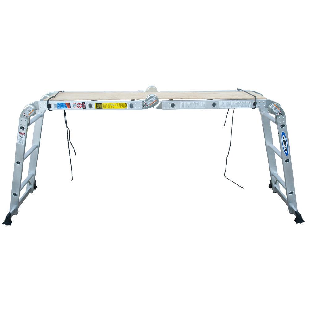 Werner 6 Ft. Type IA Folding Multi-Ladder - Ascmtools
