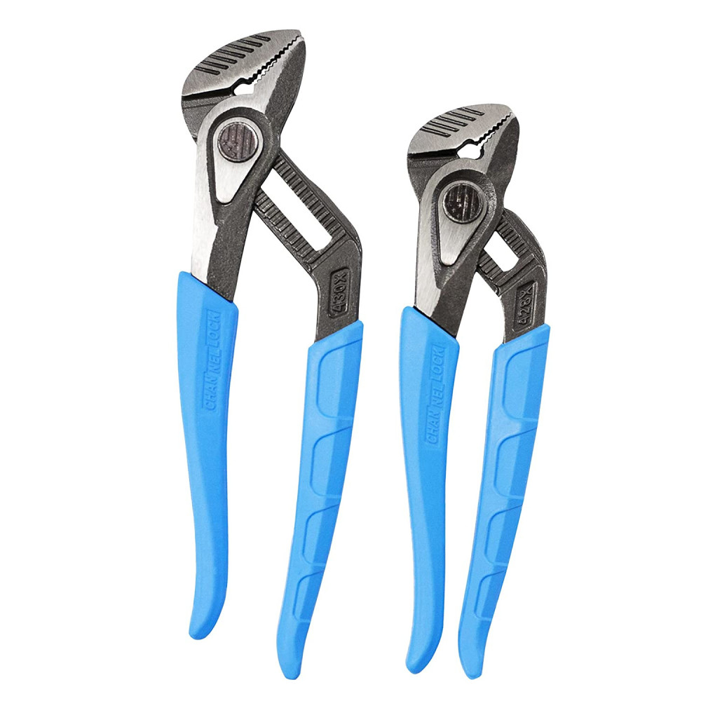 Channellock SpeedGrip Tongue & Groove Pliers Set 2pc - Ascmtools