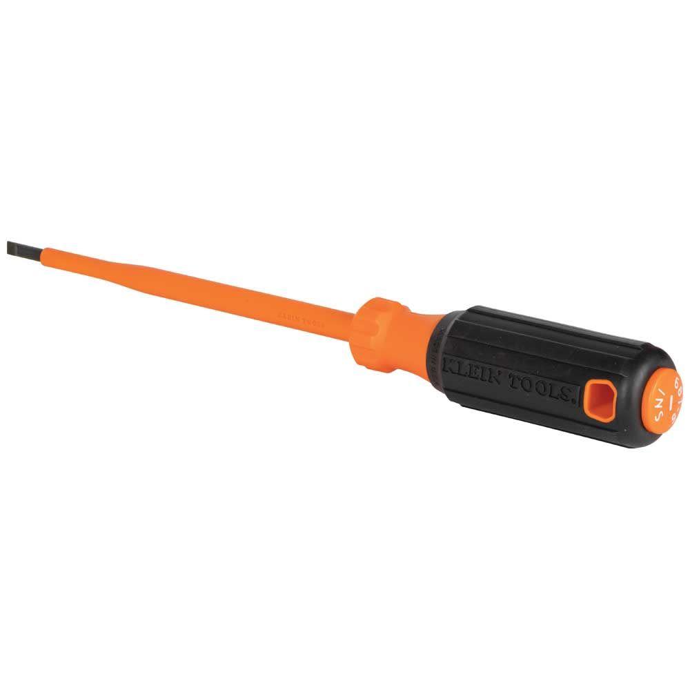 Klein Tools 6″ Insulated Driver 3/16″ Cab - Ascmtools