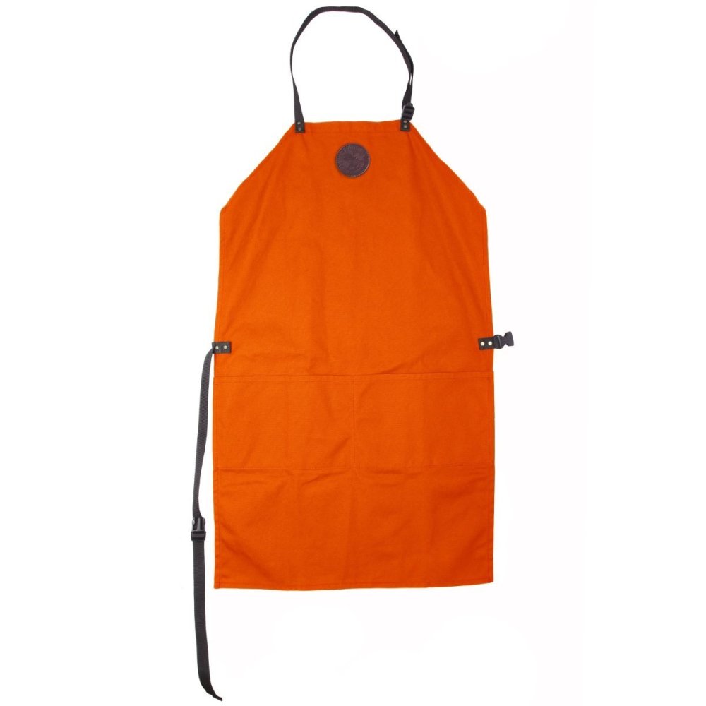 Duluth Pack 23 In. L x 24 In. W Orange Short Apron - Ascmtools