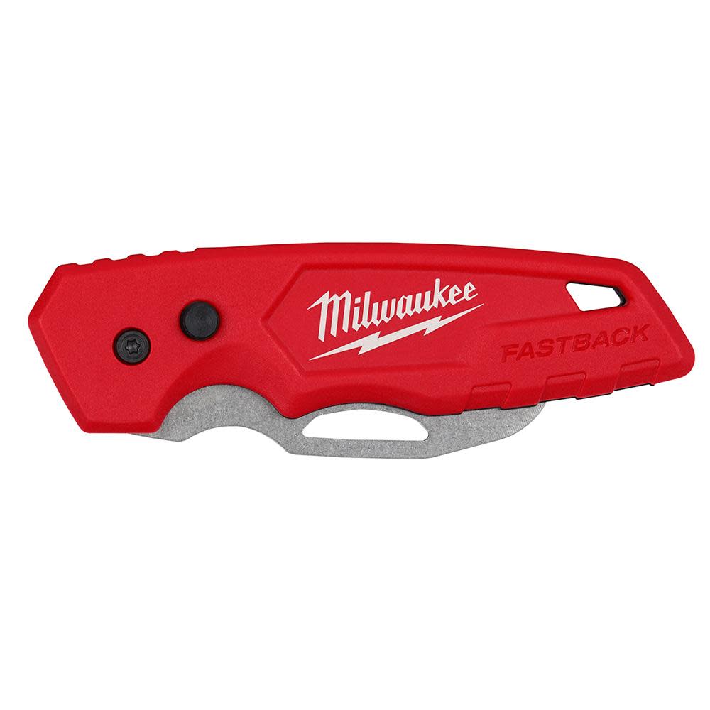 Milwaukee FASTBACK Hawkbill Folding Pocket Knife - Ascmtools