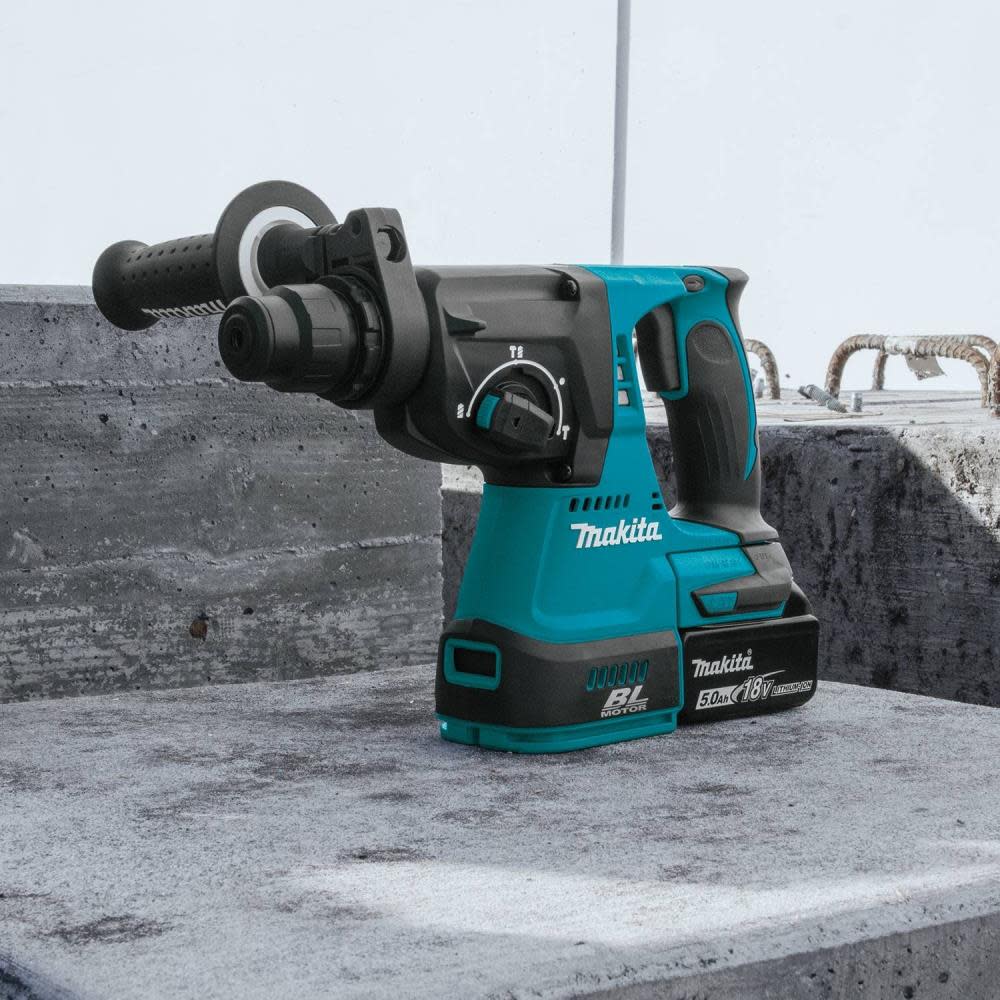 Makita 18V LXT Lithium-Ion Brushless Cordless 1 In. Rotary Hammer Kit (5.0Ah) - Ascmtools