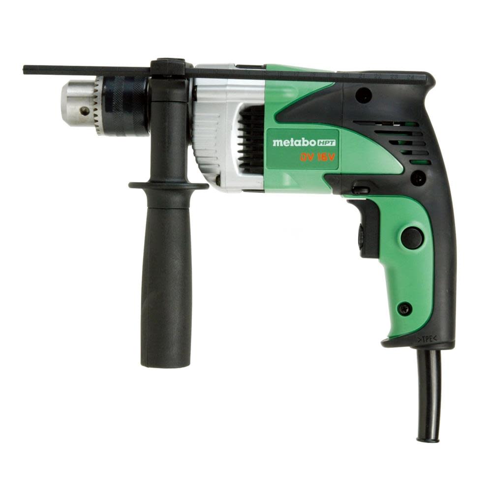 Metabo HPT 5/8 Inch 6-Amp Hammer Drill 2-Modes VSR | DV16V - Ascmtools