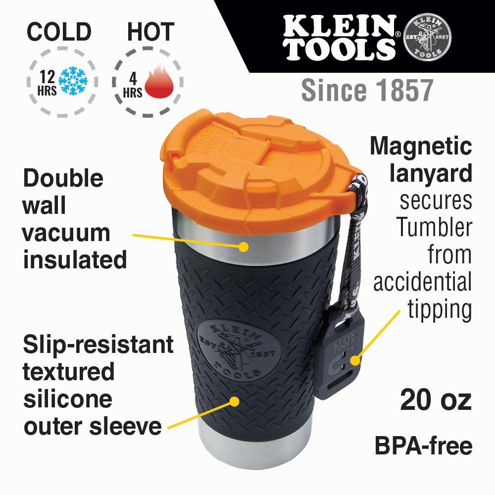 Klein Tools 20-Ounce Tradesman Tumbler - Ascmtools