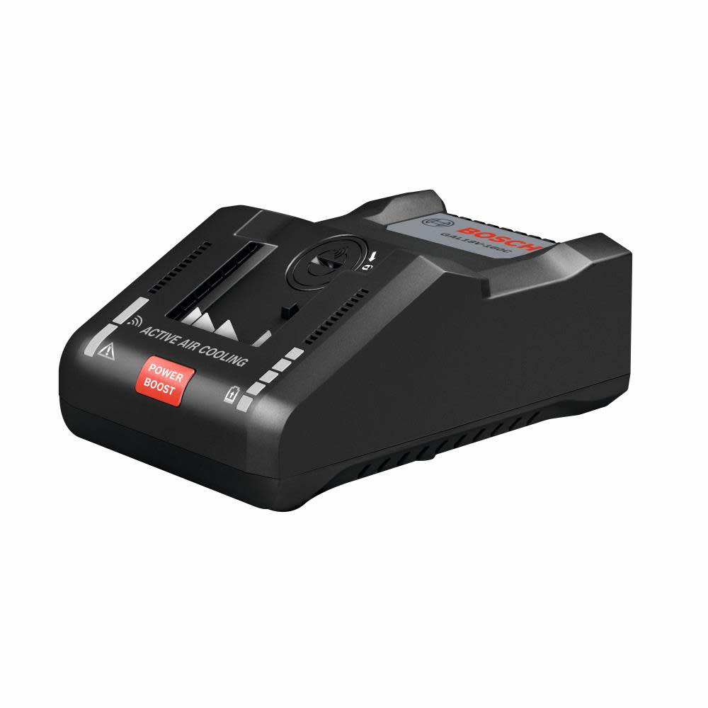 Bosch 18V Connected-Ready Lithium-Ion 16 Amp Battery Turbo Charger with Power Boost GAL18V-160C - Ascmtools