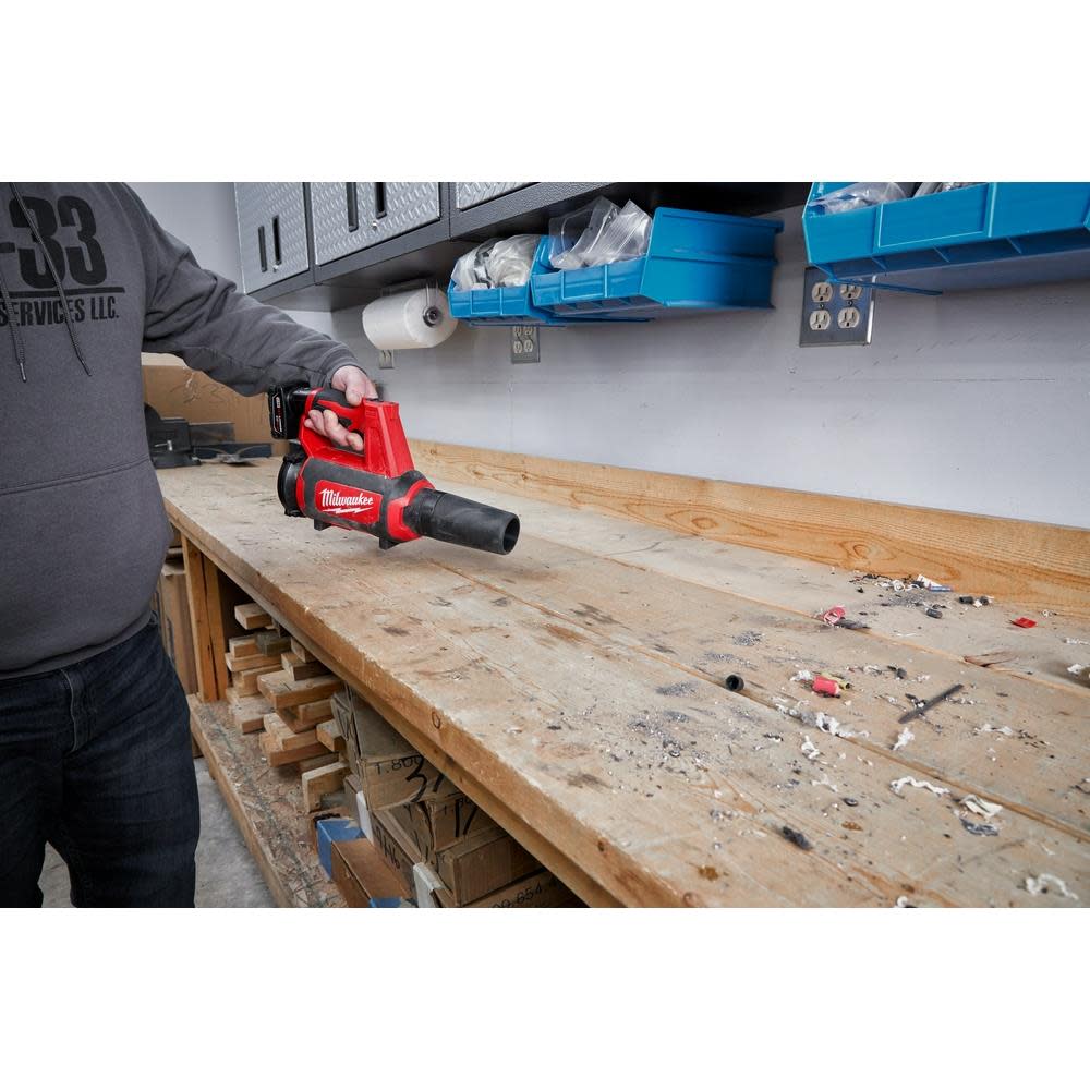 Milwaukee M12 Compact Spot Blower Bare Tool - Ascmtools