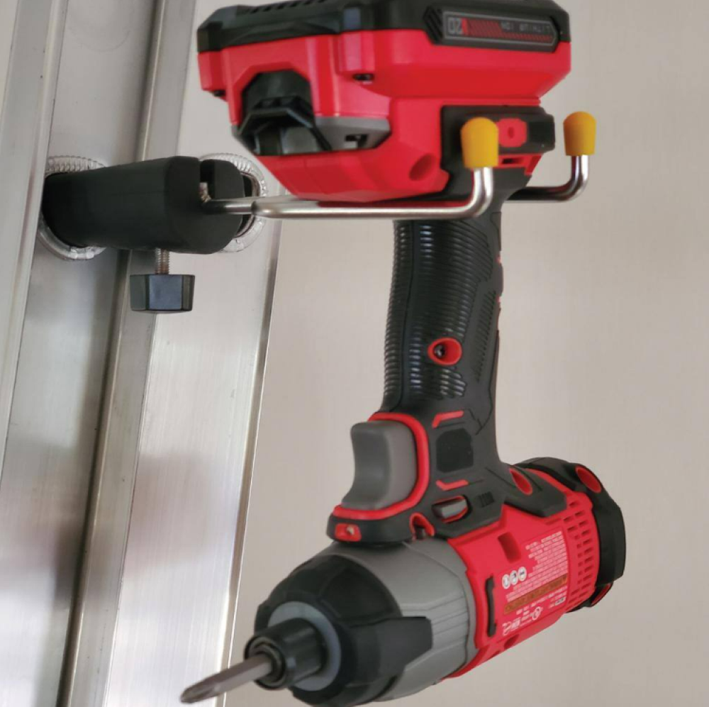 Monkey Rung Hands Free Holder for Extension Ladder - Ascmtools