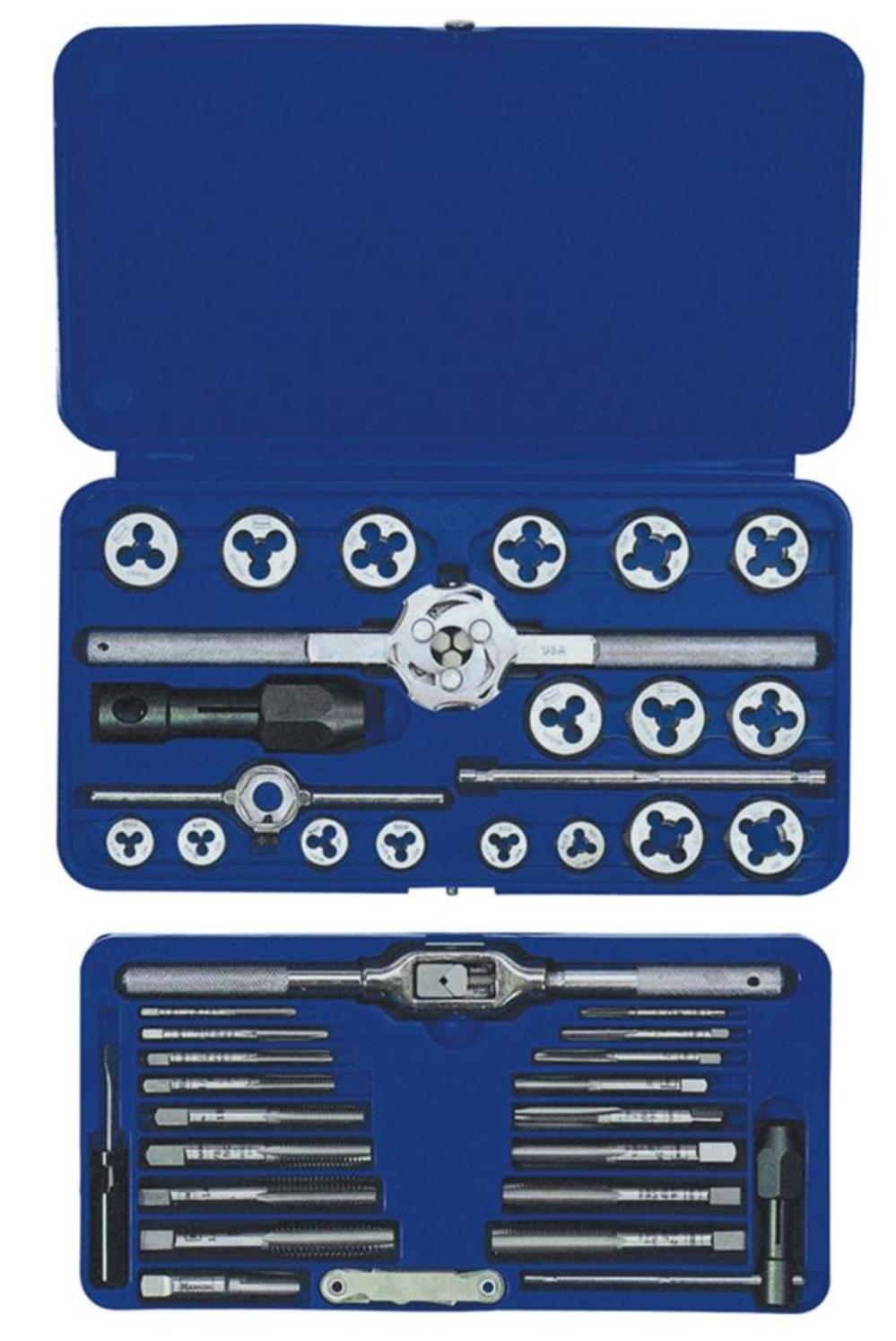 Irwin Tap & Die 41 piece Set Combo Hex - Ascmtools