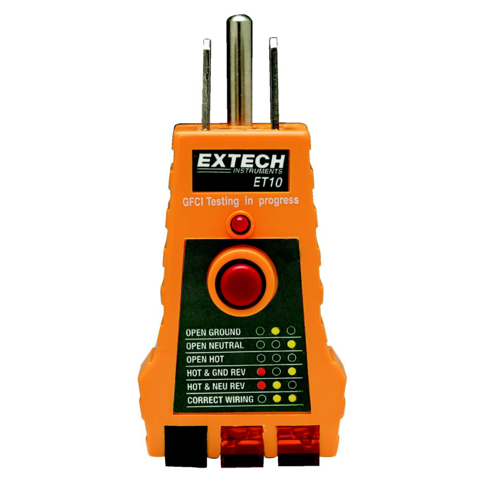 Extech GFCI Receptacle Tester - Ascmtools