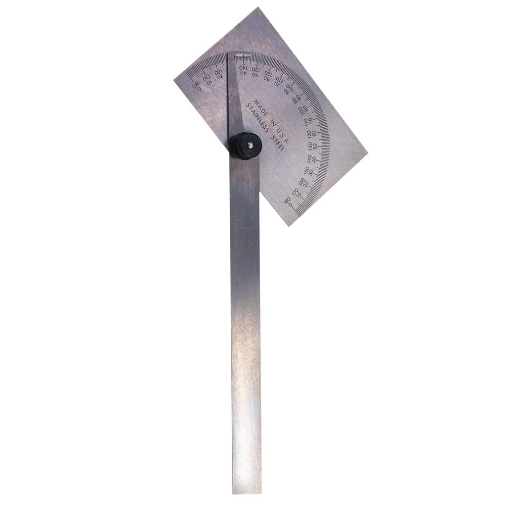 Empire Level Stainless Steel Protractor - Ascmtools
